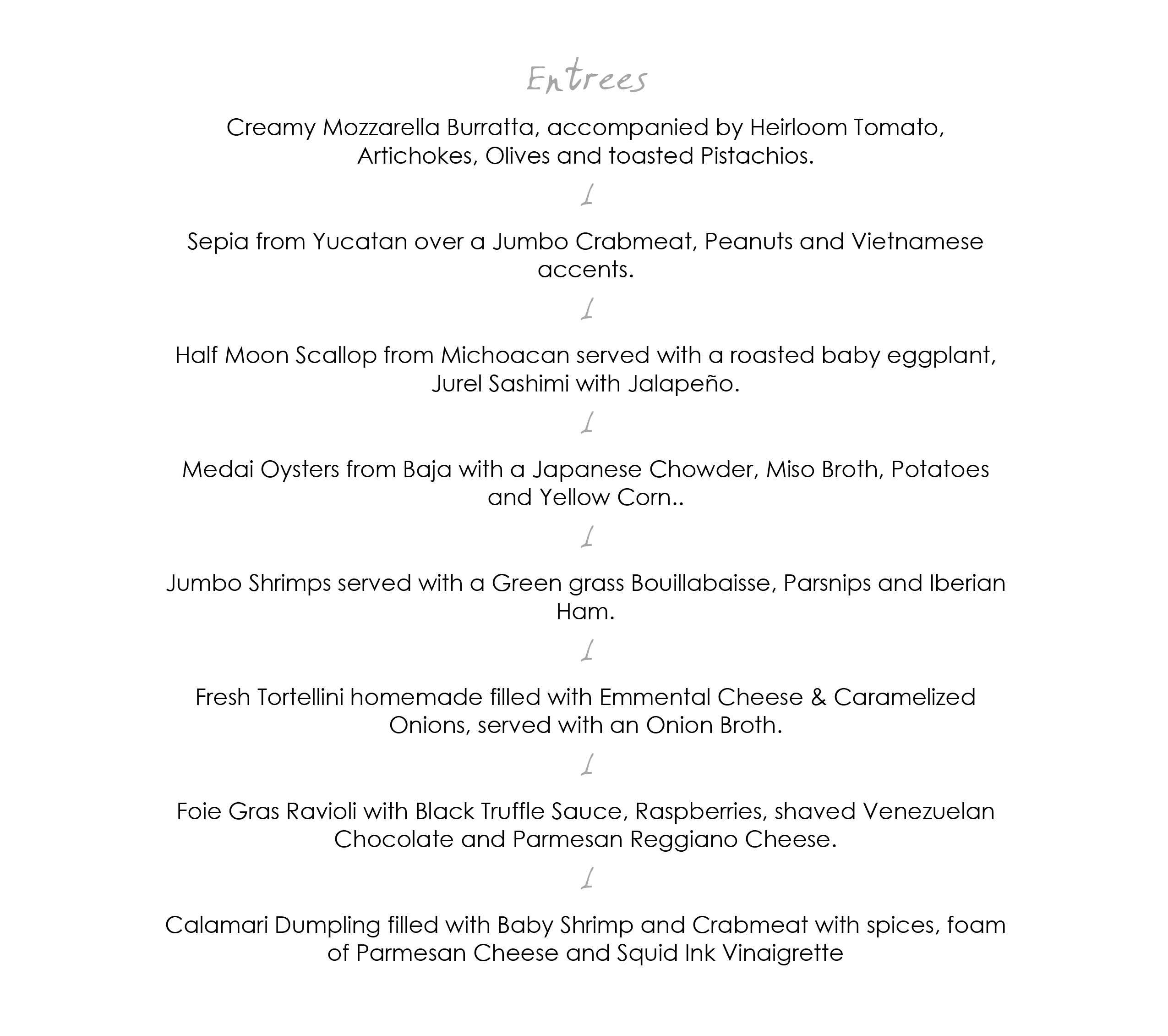 menu jaso